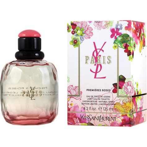 ysl eau de toilette paris premieres roses 125 ml|paris perfume at boots.